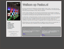 Tablet Screenshot of feelux.nl